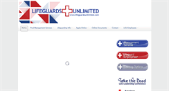 Desktop Screenshot of lifeguardsunlimited.com